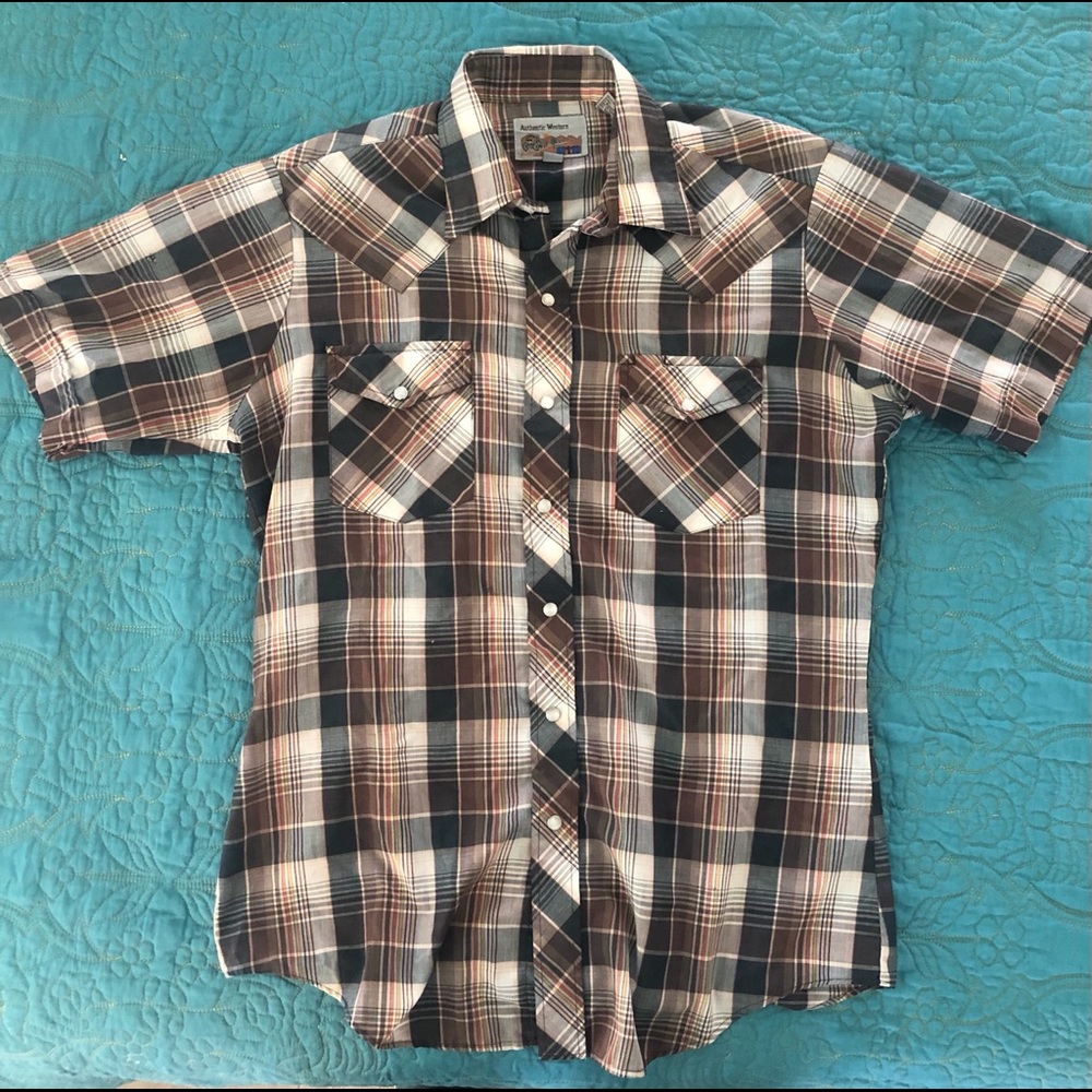 Vintage “Authentic Western” Brand Short Sleeve